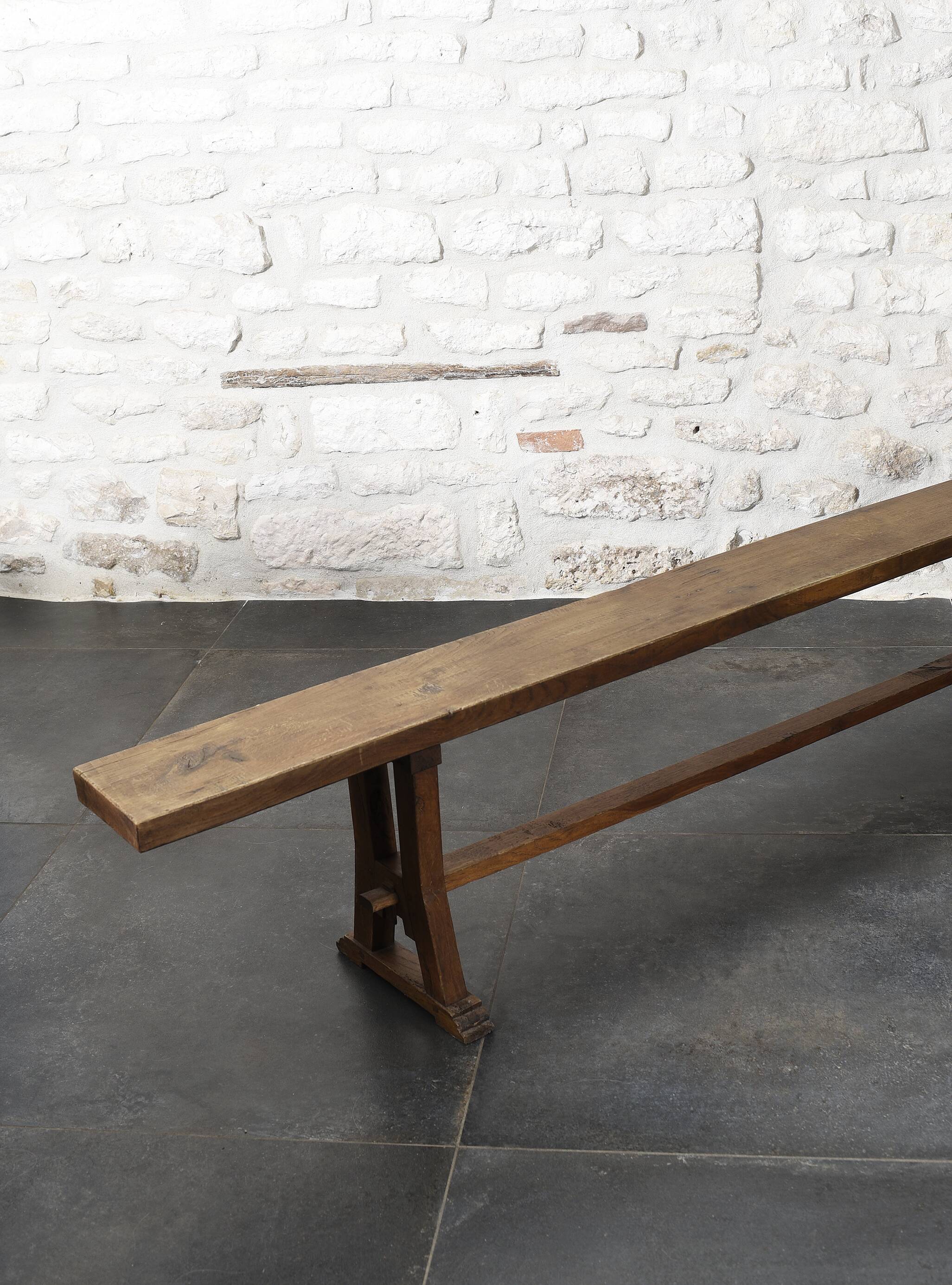 Long farm or church bench