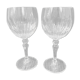Lot of 2 crystal glass crystal glass crystal sized