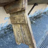 Folding country brewery bench