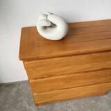 Commode en pin années 80