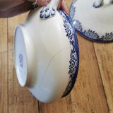 Vintage tureen Sarreguemines and Digoin, Capri