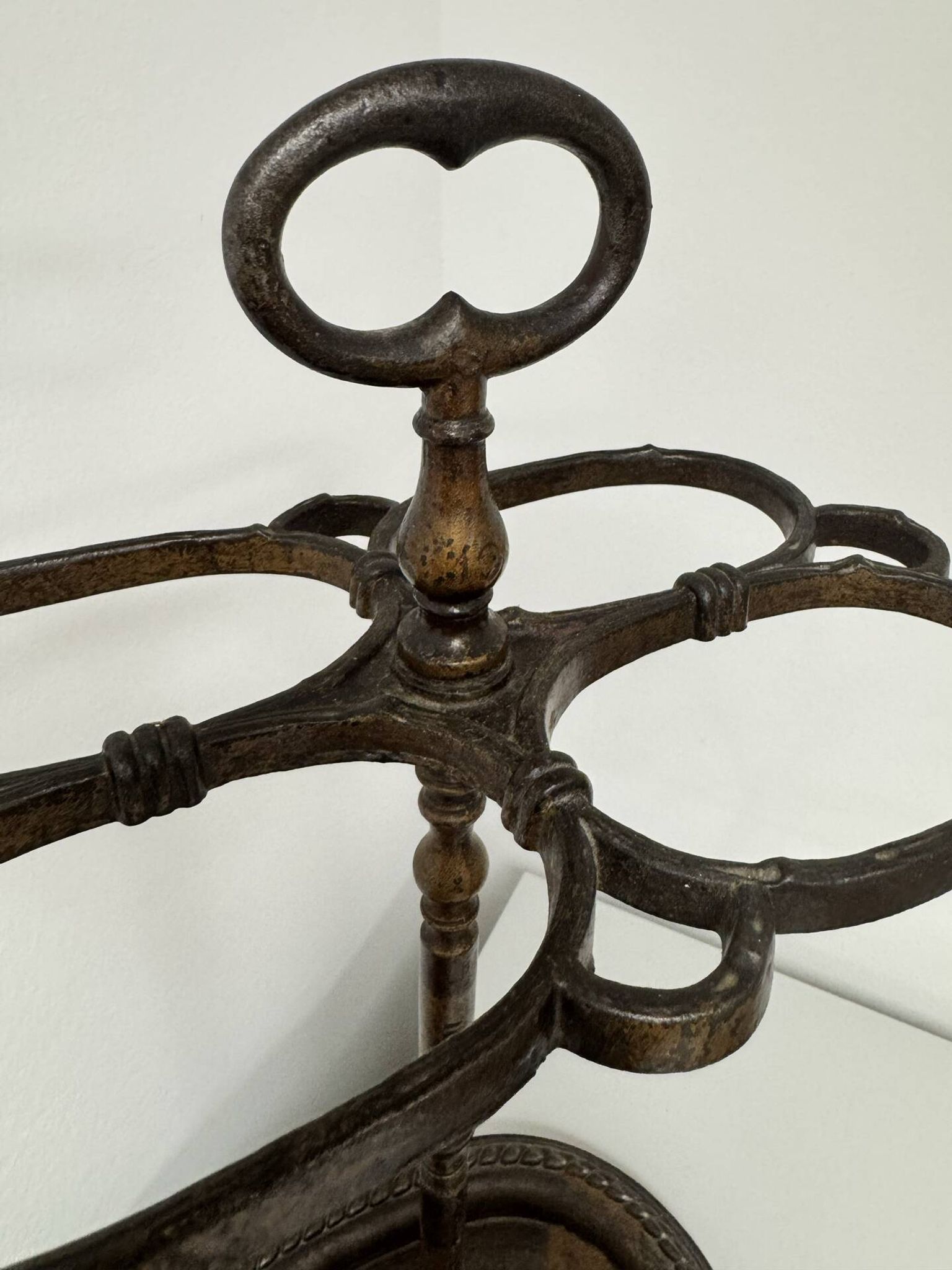 Umbrella stand, cast iron cane holder from the 19th century / Napoleon III style