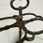 Umbrella stand, cast iron cane holder from the 19th century / Napoleon III style