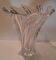 Vase en cristal signé Art Vannes France h 32 cm