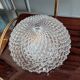 Vintage moulded glass wall light / ceiling light