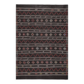 Vintage Turkish kilim, handwoven, 227x324 cm.