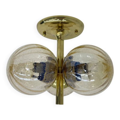 Lampe de plafond Kaiser Leuchten design du milieu du siècle, années 1960 Allemagne
