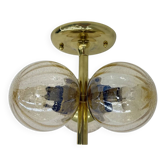 Lampe de plafond Kaiser Leuchten design du milieu du siècle, années 1960 Allemagne