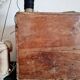 Compartmentalized old wooden chest