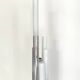 Tubular floor lamp in steel P448 Luci Design