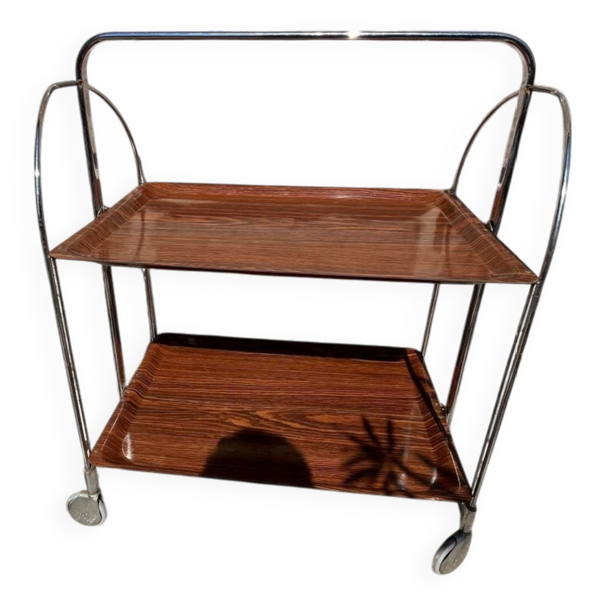 Vintage serving trolley