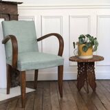 Restored Bridge Armchair - Mustache Back