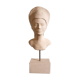 Woman bust in plaster