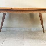 Vintage extendable oak table from the 50s