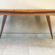 Vintage extendable oak table from the 50s