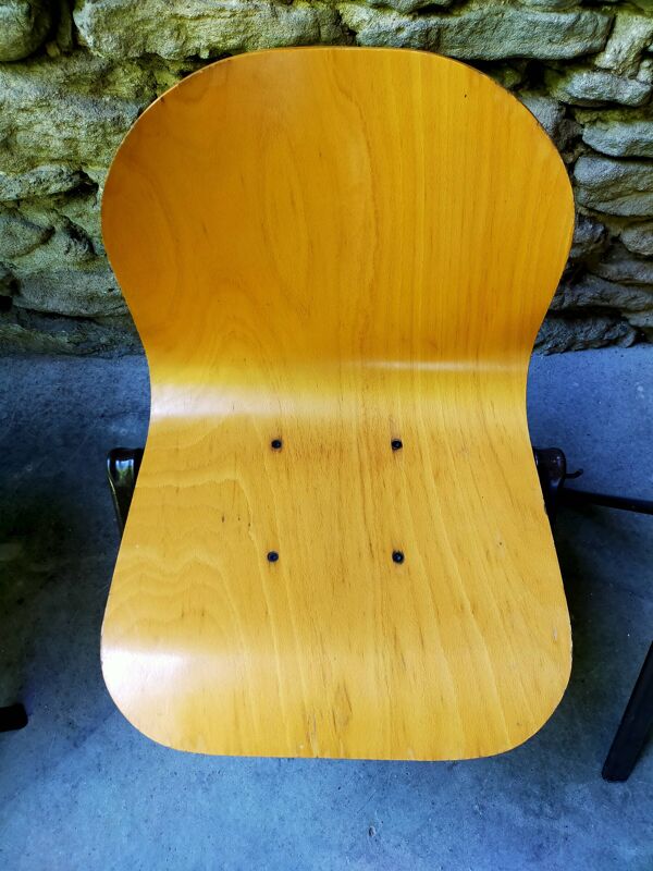 Lot de 4 chaises Galvanitas