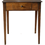 Table d'appoint campagnarde en noyer ancienne