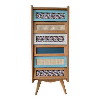 “Jane” high chest of drawers