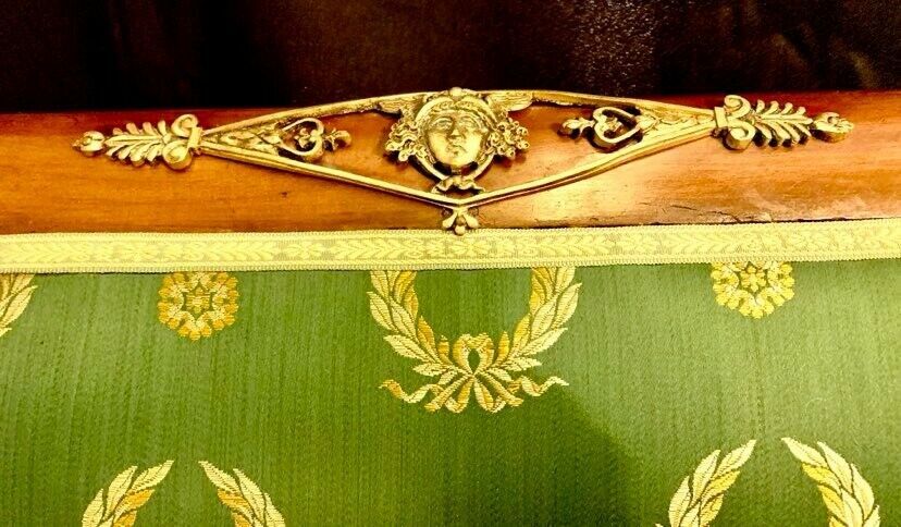 Paire de chaises Empire en acajou