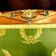 Paire de chaises Empire en acajou