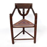 Traditional Swedish chair "Munkstol"