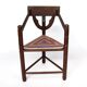 Traditional Swedish chair "Munkstol"