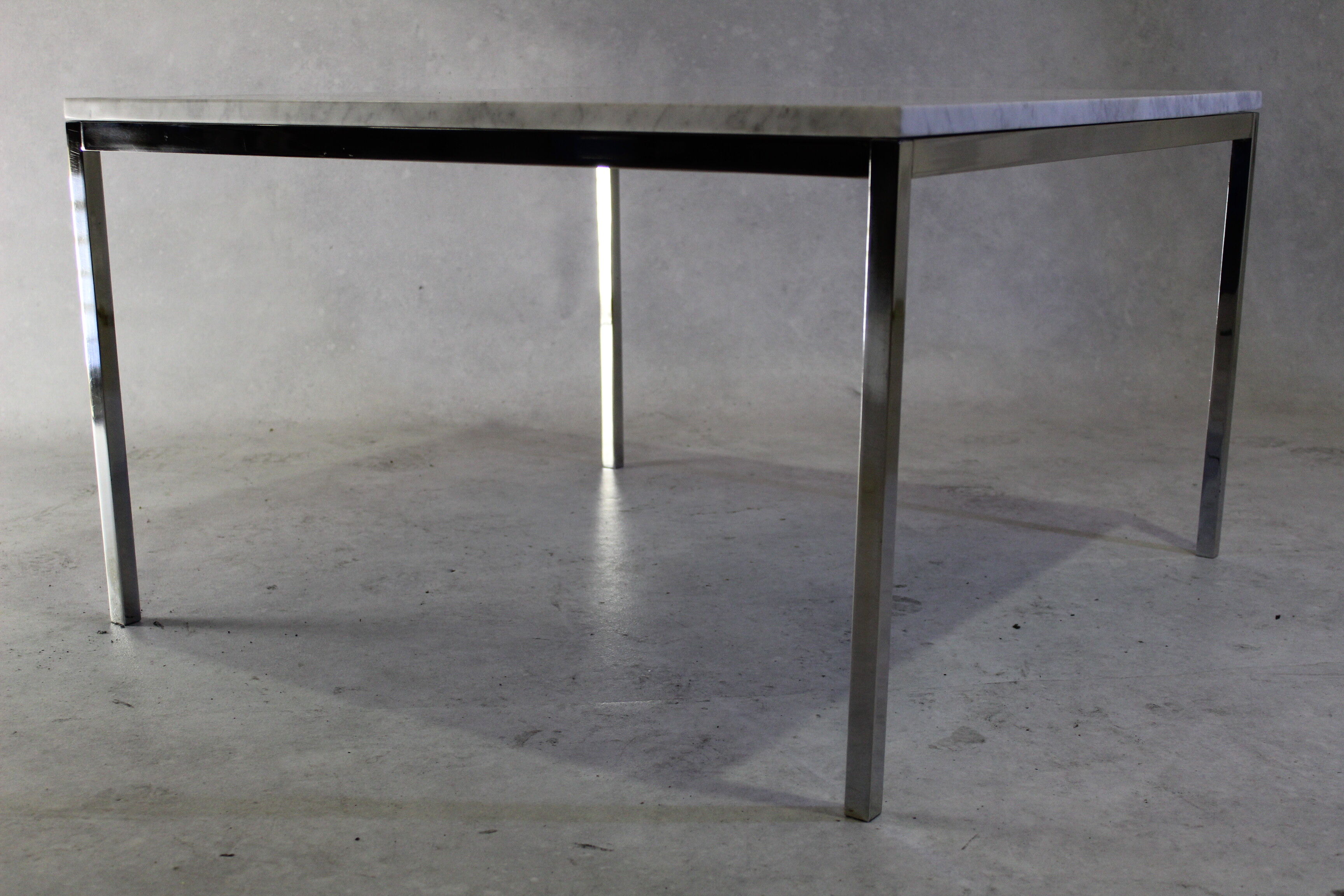 Florence Knoll's square marble coffee table