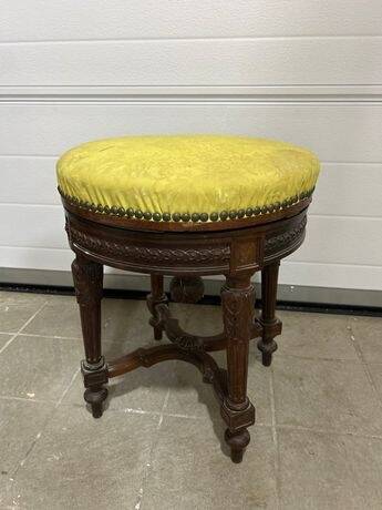 Old piano stool
