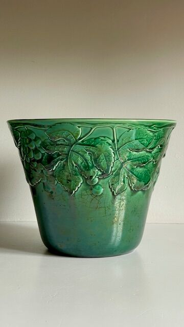 Cache-POT Barbotine GIEN Vintage