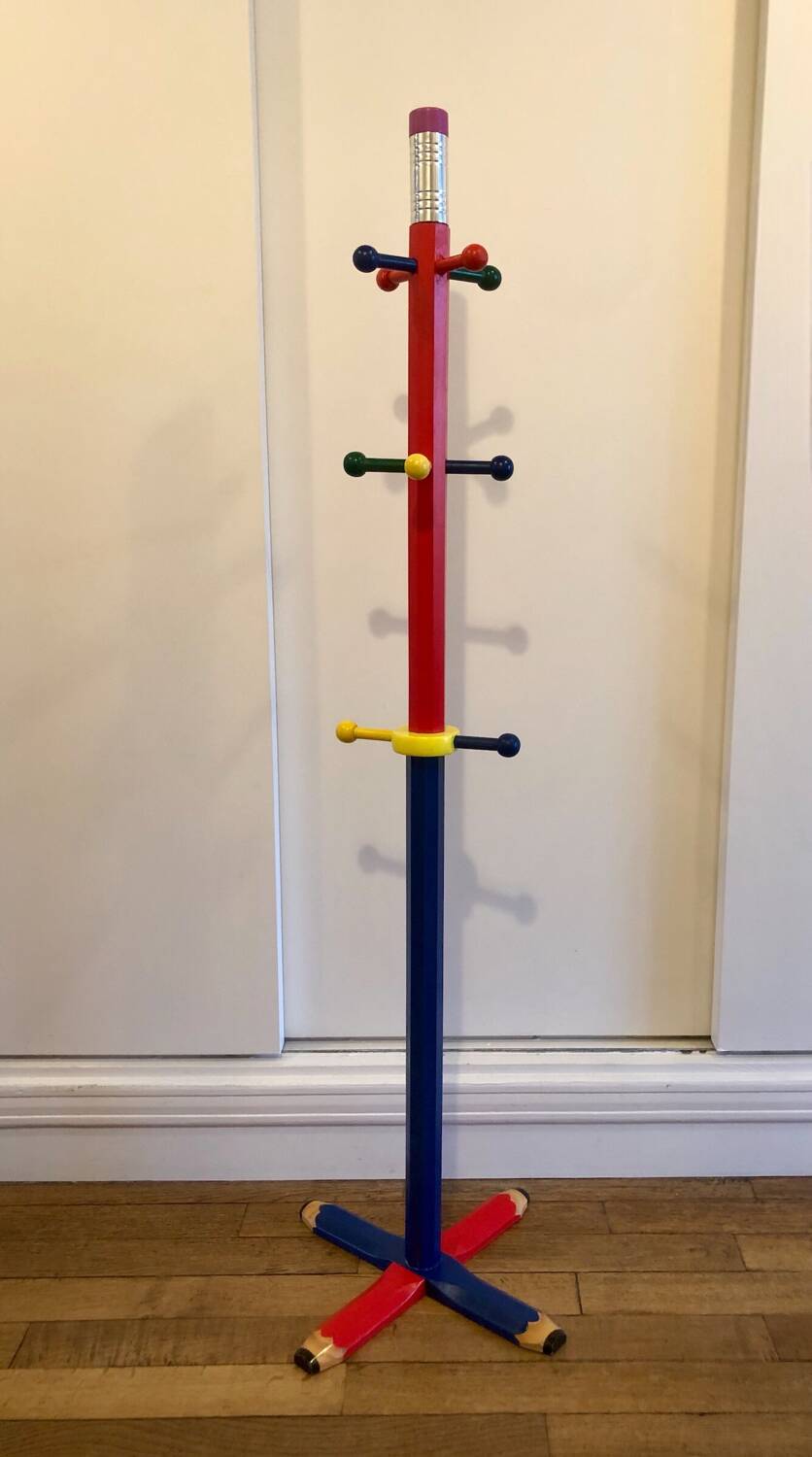 “Pencil” coat rack