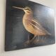 Peinture sur bois oiseaux