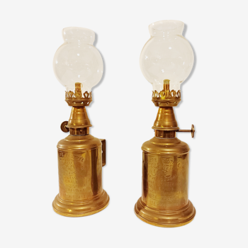 Duo lampes olympe