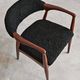 Mid Century Modern armchair in astrakhan lambskin, Yugoslavia 1960s
