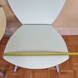 Pair of folding chairs viva, italian design, lucci orlandini for calligaris