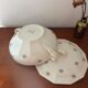 Old dodecagon tureen opaque porcelain Ceranord "Minerva"
