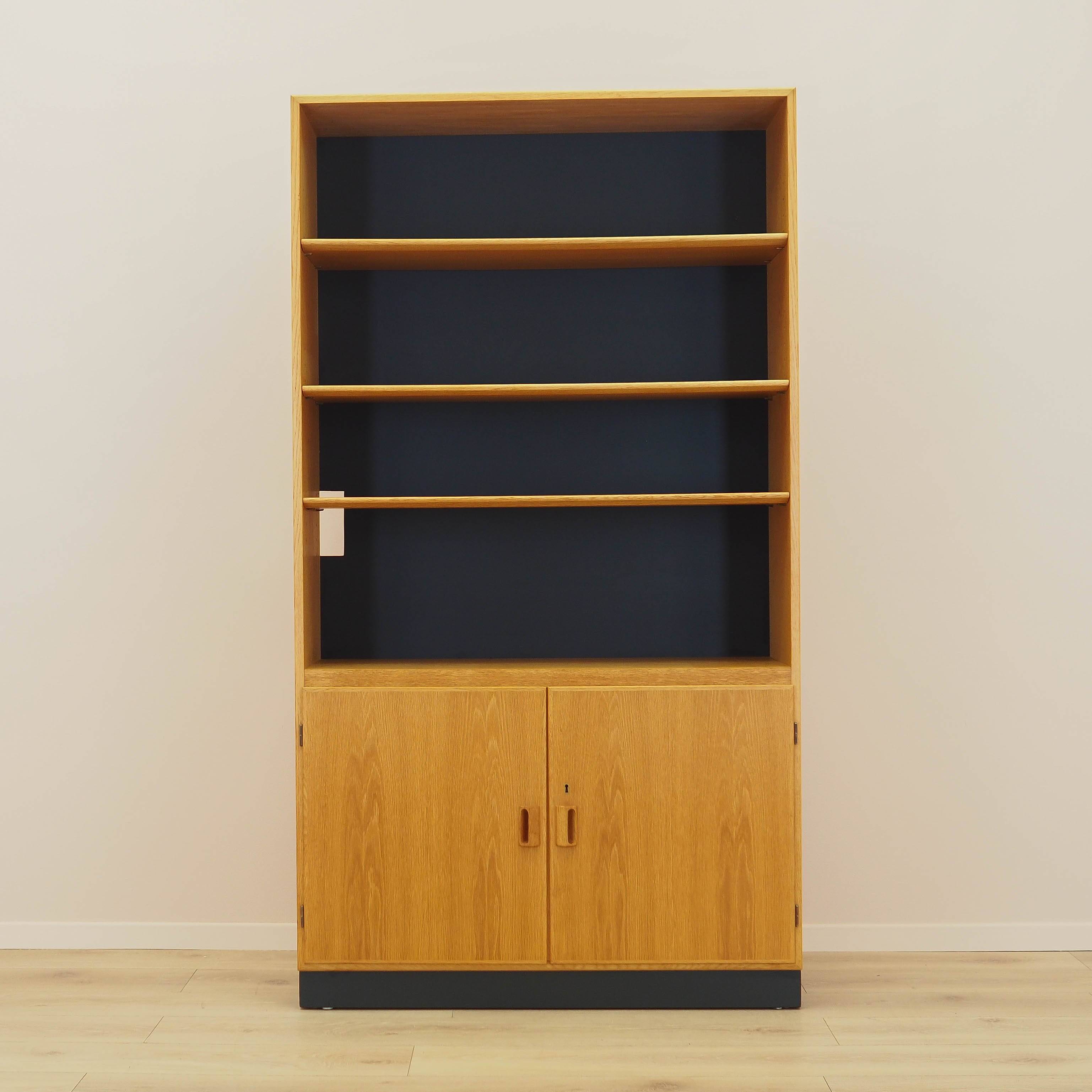 Ash bookcase, Danish design, 1960s, designer: Børge Mogensen