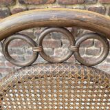 Bamboo armchair and adult canning