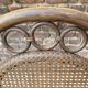Bamboo armchair and adult canning