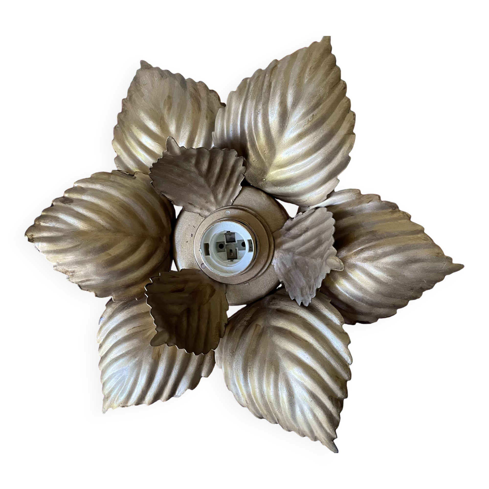 Masca golden flower wall light