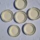6 Dinner Plates Belleville De Longchamp Terre De Fer Decor, 1900s