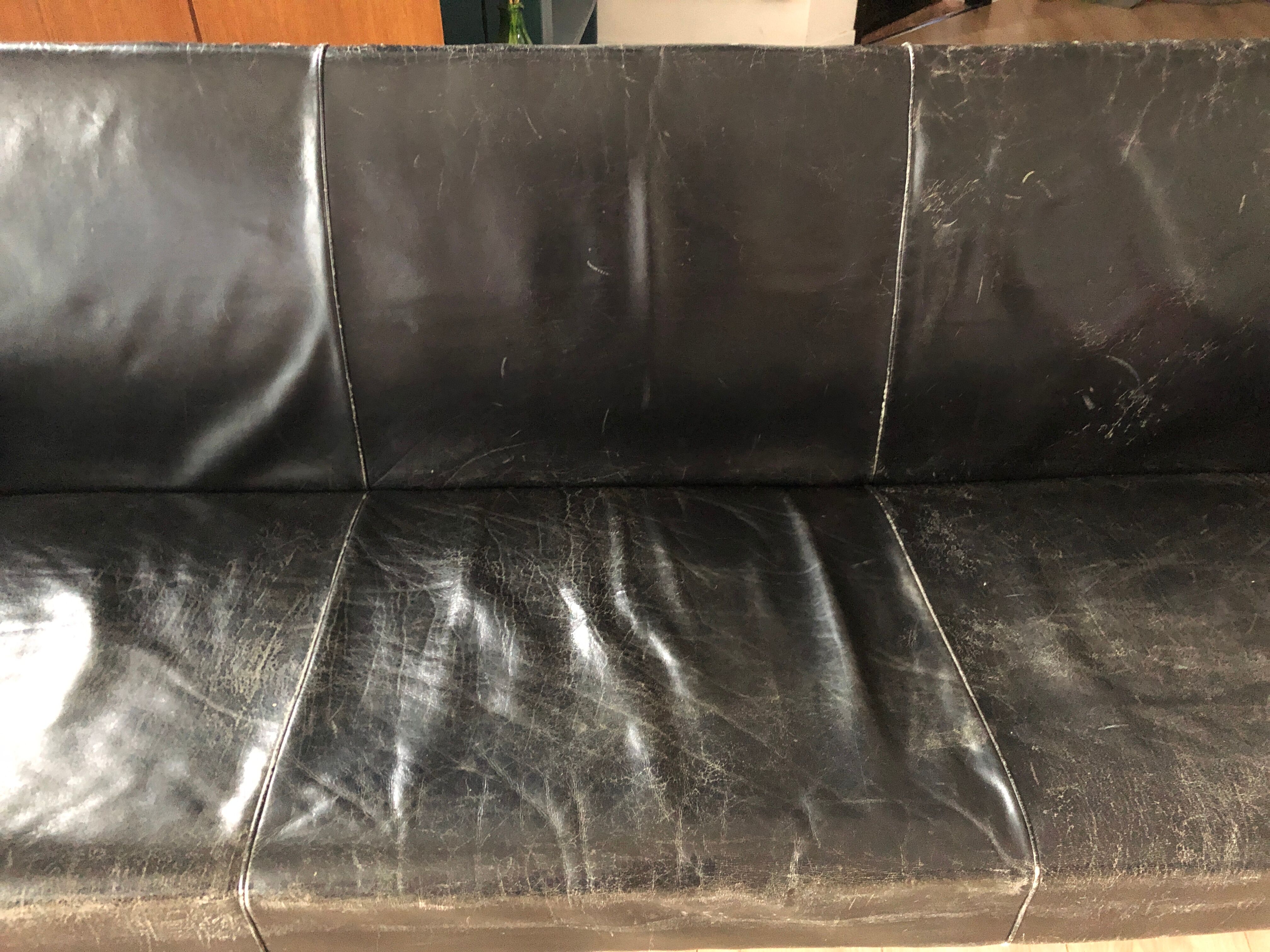Vintage imitation bench 60s/70s 3 seats