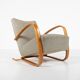Pair of Bentwood Armchairs by Jindrich Halabala H269, Czech Republic, 1940s