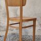 Lot de 6 chaises de bistrot Thonet, Tchekoslovaquie, vintage.