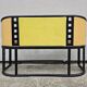 Canapé Jugendstil Josef Hoffmann curved wood beech