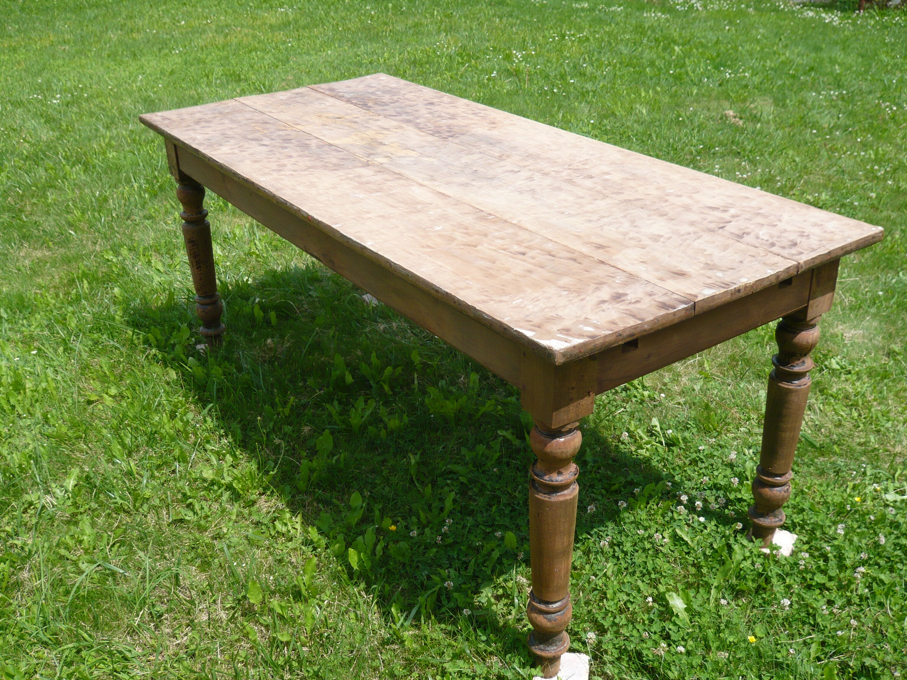 Old farm table