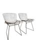 Pair of Harry Bertoia Chairs for Knoll (Vintage Design, Steel)