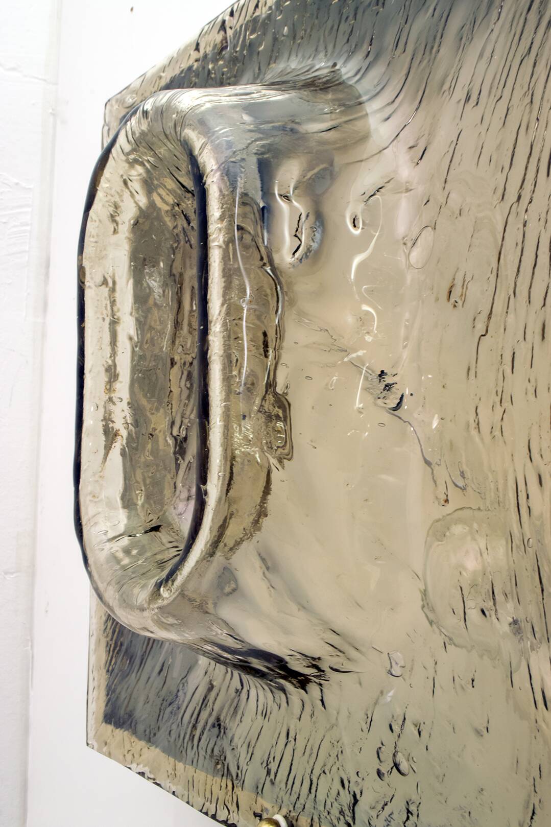 Four Toni Zuccheri Mid-Century Modern Murano Glass Sconces for Venini, 1960