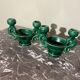Pair of ceramic candlesticks