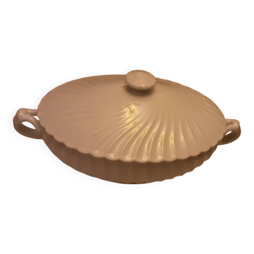 Haviland limoges porcelain soup tureen, white torso model