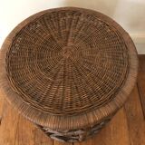 Rattan stool